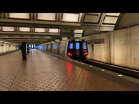 WMATA Washington Metrorail Green Line Trains @ Anacostia (3/20/24)