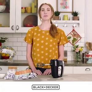 We redesigned the hand mixer. See how the Helix design delivers easy mixing for delicious baking and other kitchen tasks. https://bddy.me/3aSRtYc | BLACK+DECKER Appliances