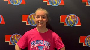 Bettie Chambers of Palmyra gets her inspiration from her mom - a former wrestler! What a fantastic interview 👏 | Nebraska Wrestling