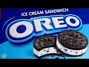 Oreo Ice Cream Sandwich