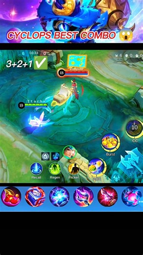 deadly cyclops combo 😱#shots #viral #cyclops #mlbb #mobilelegends