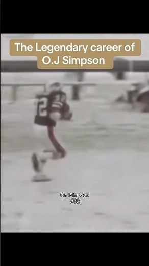 The Legend of O.J Simpson #highlights #football #nfl #sports #espn #bills #fyp