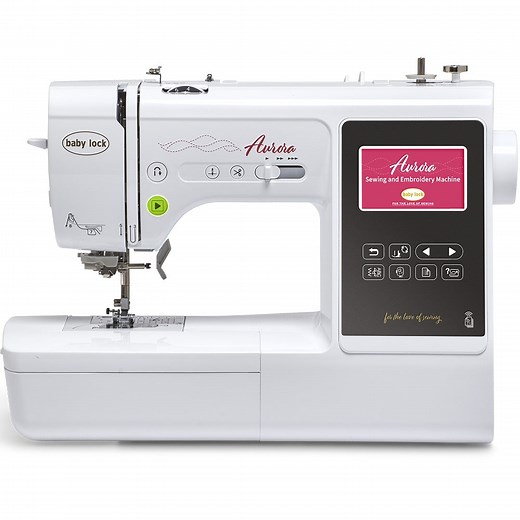 Baby Lock Aurora Embroidery & Sewing Machine with FREE Bundle