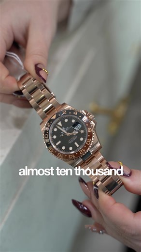 The Glasgow Watch and Jewellery Company 💎 🌹 Two solid 18ct rose gold pieces out the door today to their new owners. ✔️ GMT-Master II