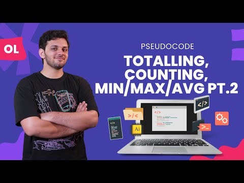 Pseudocode Totalling, Counting & Max/Min/Avg PART 2 | O Level / IGCSE 2210/0478 Paper 2