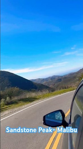 Scenic Drive to Sandstone Peak via Yerba Buena Rd, Malibu | Santa Monica Mountains