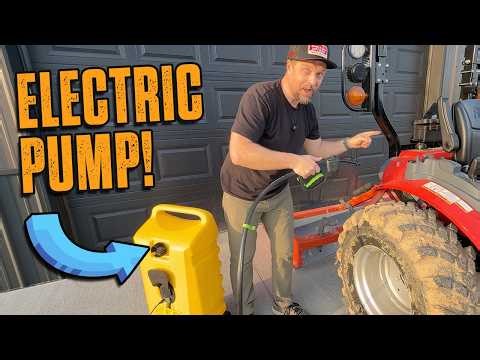 Scepter 14 Gallon Gas Caddy Review | Electric Fuel Transfer Pump Tested