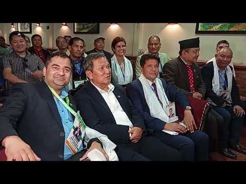 Minister Prithibi Subba Gurung formal Map open of Gurung Heritage Trail TAAN Election Team.