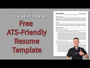 FREE ATS-Friendly Resume Template (and instructions on how to use it)