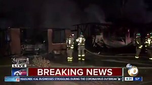 89K views · 921 reactions | Dramatic video captures moment a group of firefighters rescued two of their own after a burning section of a home collapsed on them. Both were safely pulled out of the flaming debris. READ UPDATES - https://www.10news.com/news/local-news/east-county-news/firefighters-rescued-from-burning-building-in-el-cajon | 10News – ABC San Diego KGTV | Facebook