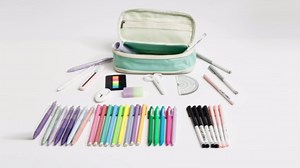 Big Capacity Pencil Pen Case Cute Pencil Case Office College School Large Storage High Capacity Pencile Pounch for Teen Girl Boy Men Women with smooth zipper