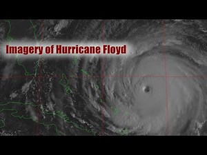 Radar and Satellite Loop of Hurricane Floyd (1999)