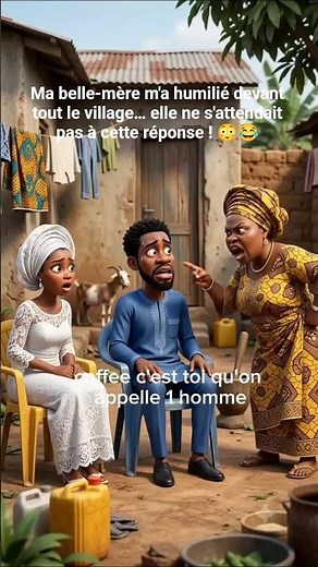 Ma belle-mère m'a humilié devant tout le village… elle ne s'attendait pas à cette réponse ! 😳😂