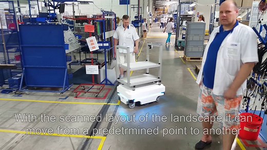 IAA 2017: Leoni introduces automated production in the area of wiring systems for autonomous driving! We already use networked machines at its production plants, draw on virtual reality to improve efficiency and deploy collaborative robots to manufacture cable harnesses. Have a look at our Autonomous Infield Transport System in test mode! ____________________________ IAA 2017: Leoni automatisiert die Fertigung von Bordnetzen für Autonomes Fahren! Schon heute vernetzen wir Maschinen in Produktion