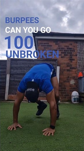 100 Burpees — No Rest. Can You Handle It? 💀 Test your level of fitness!