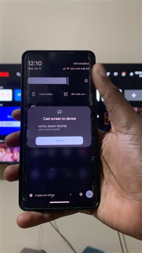 How to mirror your phone screen on your Airtel Smart Router