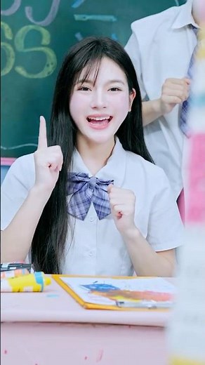 🌈🧵 The Secret Rainbow Balloon Made from Yarn! #linhchihihi #messyclassroom #schoolcrush