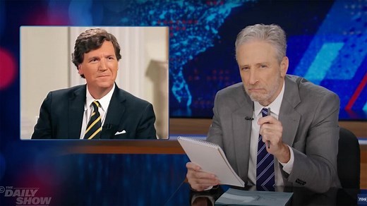 Jon Stewart shreds Tucker Carlson's Putin interview in 15 brutal minutes
