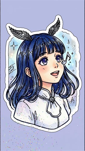 Easy Anime Singing Girl: Step-by-Step for Beginners