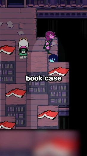 Funny Unique Book Case dialogue in Deltarune Chapter 4