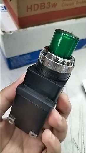 LPBT25G Push Button Green Illuminated #electxelectricalsupply