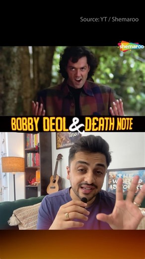 Bobby Deol in Death Note 🤯 #deathnote #anime #bobbydeol