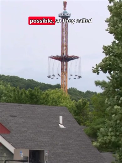 Six Flags Mid-America Swings Ride Breaks Down — 4 Riders Rescued Safely