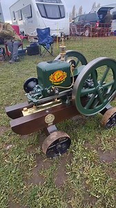 Root & Vandervort hit & miss engine seen here at the Newark Vintage Tractor & Heritage Show. www.vintageengineenthusiast.com The all new online publication powered by the enthusiasts themselves!! Be sure to follow the page and keep up to date with what's happening. #vintageengineenthusiast | Vintage Engine Enthusiast