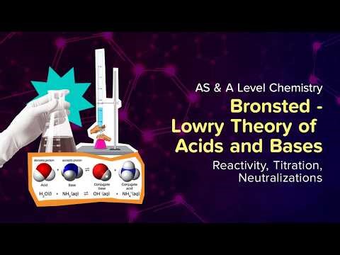 Bronsted - Lowry Theory of Acids and Bases | Cambridge A Levels Chemistry - Homeschool.asia