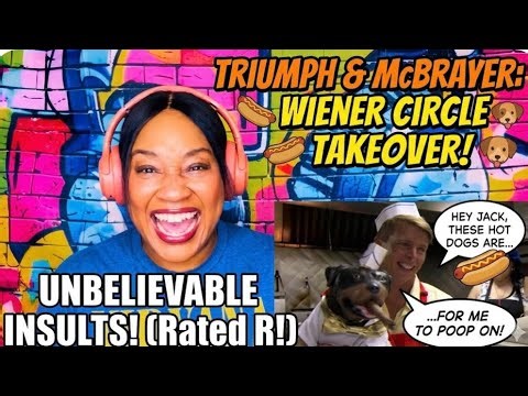 TRIUMPH VS. THE WIENER’S CIRCLE! 🌭 | The Most Savage Insults Ever?!