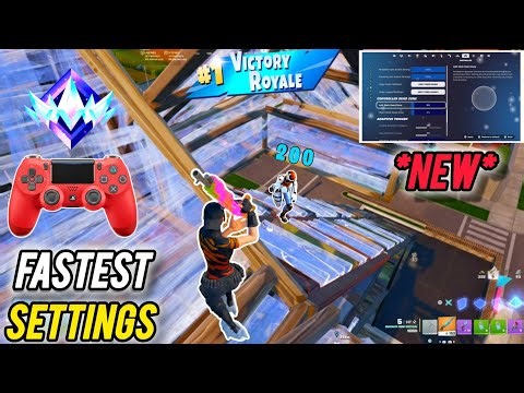 FASTEST PS4 Controller Settings for Fortnite 2026!⚡(0 input Delay)