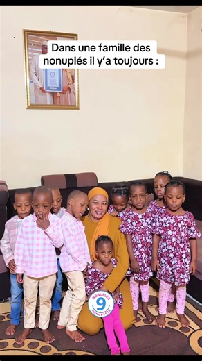 La vie quotidienne d'une famille de nonuplets