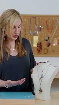 How to Make this Easy Leather Lariat Style Necklace