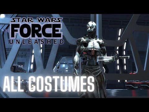 All Costumes Unlocked in Star Wars: The Force Unleashed PC!