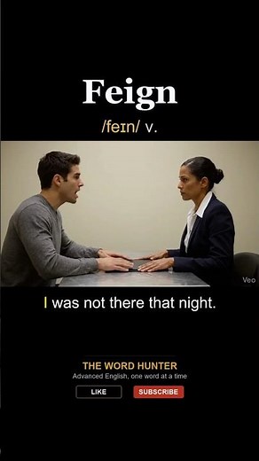 Feign | The Word Behind Every Fake Excuse