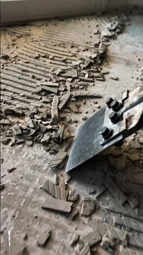 This Floor Scraper Removes Tile Adhesive Instantly! | Satisfying Flooring Tool for Contractors