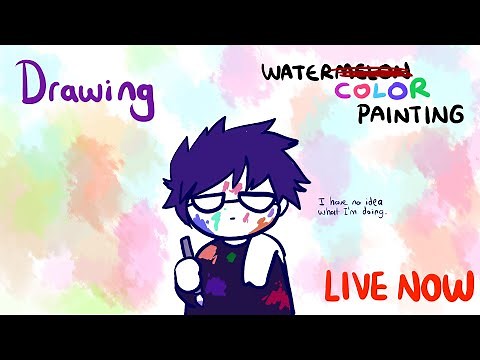 DRAWING STREAM - Fresh!Ink - Watercolor painting