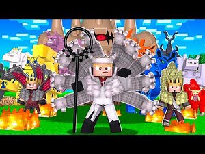 Todos los Barion Bijuu de NARUTO en Minecraft!