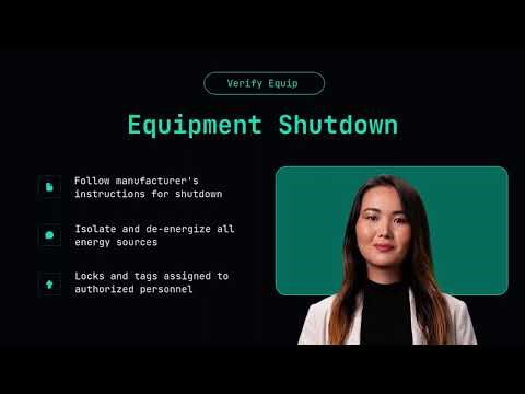 Lockout Tagout Procedure Checklist with eAuditor Audits & Inspections