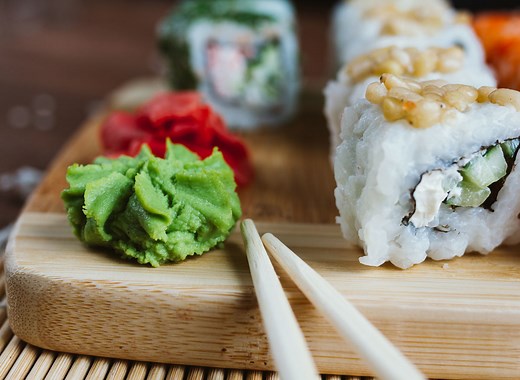 The Spicy Green Stuff That Comes With Your Sushi Isn't Real Wasabi