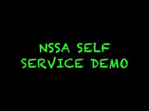 NSSA Self Service