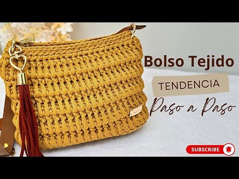 CROCHET BAG | with CORD | LOOSE STITCH | TREND / step by step