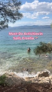 Elizabeth Mineman & Senahid Šarić on Instagram: "Budget-friendly Edition 📌🤪 If you’re visiting Croatia, odds are you’ll be passing through Split for at least a day, since it’s so centrally located and is the gateway to so many Dalmatian islands! 🏝️ So here’s our 1 day itinerary of can’t-miss activities in Split, Croatia! 🇭🇷⬇️ (On a budget bc lord knows your budget will be tested if you’re visiting Croatia during the busy season of July - September! 😂😅) 1. Walk around Diocletians Palace/th