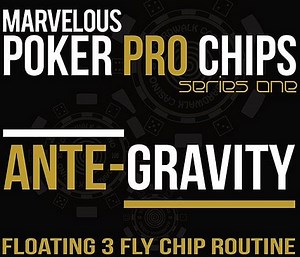 Ante Gravity (Floating 3 Fly Poker Chip)