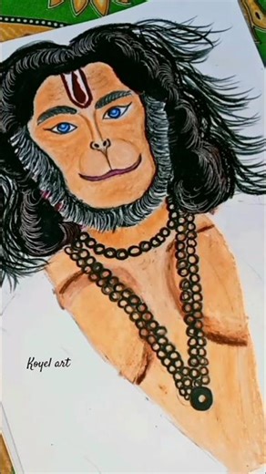 Bajrangbali Drawing 😍✨, #shorts #shortvideo #shortsfeed #viralshorts #viralvideo #trending #youtube