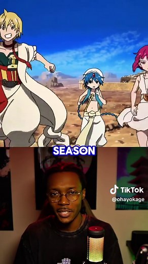 Magi really deserved another season 😭 And yeah… one of these is finally getting one 👀🔥 #anime #animetiktok #magi #blueeyesamurai #ohayokage