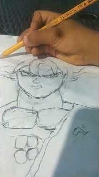 dibujando a Goku ultra instinto perfecciónado #desarrollopersonal #huggywuggy