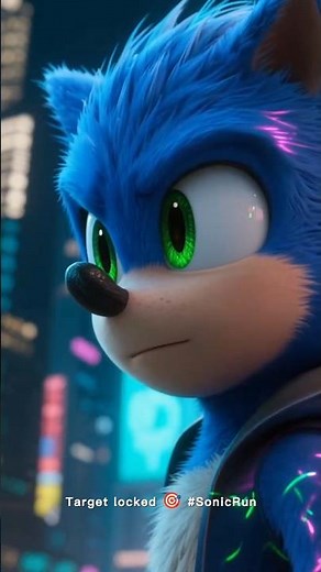 Sonic Speeds Away From Dr Eggman