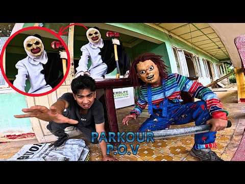 Parkour POV vs Terrifier & Chucky || ESCAPE IN REAL LIFE || Ep : 22