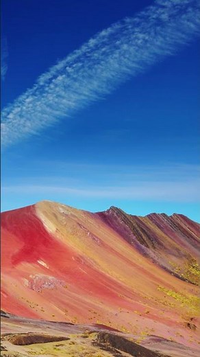 Vinicunca Rainbow Mountain in Peru